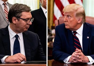 Трамп му иоспрати писмо на Вучиќ- ги испофали и него и Србија 