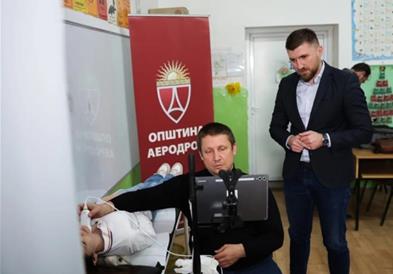Општина Аеродром започна да спроведува бесплатен скрининг на тироидна жлезда кај 9-оодделенци