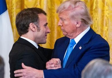 Макрон ги известил лидерите на ЕУ за разговорот со Трамп пред вонредниот состанок за безбедност