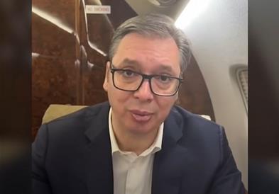 Вучиќ пристигна во Бања Лука: Пресудата за Додик е срамна и антидемократска