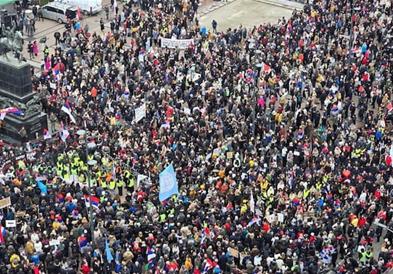Студентите кои протестираат во Ниш, повикаа на голем собир во Белград на 15 март
