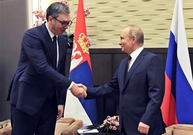 Кремљ за разговорот на Путин со Вучиќ: Доаѓа во Москва заедно со српска војска