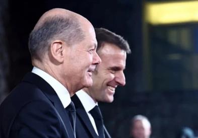 Идната недела средба Макрон-Шолц 