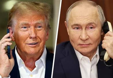 Почна разговорот на Трамп со Путин