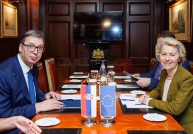 Кошта и Фон дер Лајен на вечера со Вучиќ во Брисел, а Соренсен во посета на Белград 
