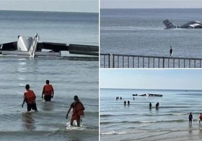 Шестмина мртви во пад на авион на тајландската полиција во морето