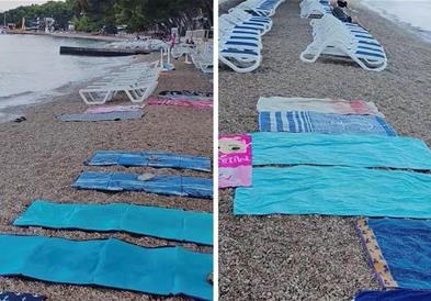 Србинка фотографирала плажа на Макарска во 7 наутро:„Дали ова ве фрустрира“?