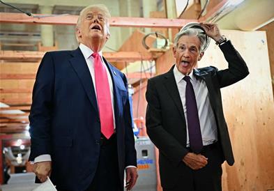 Трамп објави карикатура во која му дава отказ на шефот на Американската централна банка 