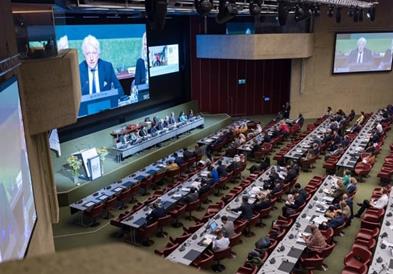 Собраниска делегација на 151. Собрание на Интерпарламентарната унија во Женева