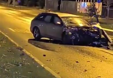 Видео-Фото: Пијан возач со Ауди помина на црвено во Белград и уби семејство, татко, мајка и дете