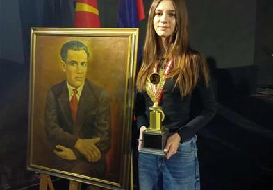 Ефимија Новаковски од Гевгелија добитник на Гран при на 58. Детски Рацинови средби