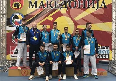 Макпетрол е најтрофеен карате-клуб на Балканските шампионати