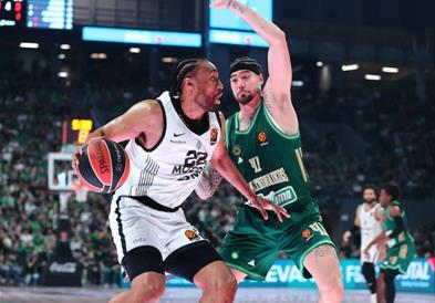 Панатинаикос се изедначи со Хапоел на врвот во Евролигата