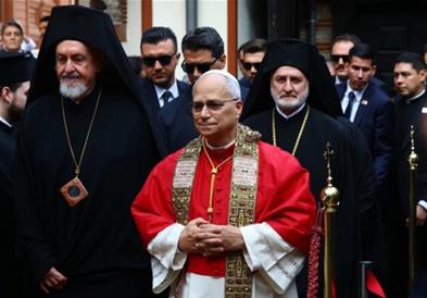 Во пресрет на посетата на Либан, папата Лав XIV отслужи миса во Ерменската катедрала во Истанбул