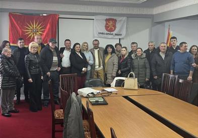 Се проширува активноста на Здружението „ВМРО ДПМНЕ Албанија"