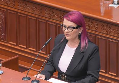 Ангелова: Буџетот за 2026 година претставува стратегија, визија и одговорност кон граѓаните, економијата и институциите