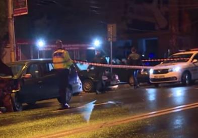 Филмска потера во Романија: Полицајци бркаат братучед на градоначалник, на крај се забил во полициско возило (ВИДЕО)