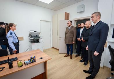 Тошковски: По 30 години работа во стар објект, пуштена во употреба новата полициска станица во Бутел