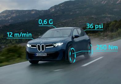 Новите апликации во БМВ со податоци за перформансите во реално време (ФОТО)