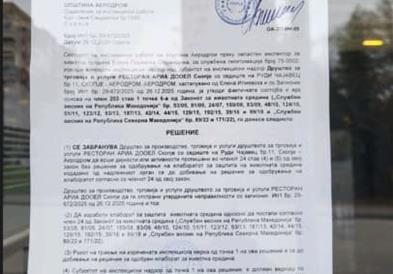 Граѓанин од општ.Аеродром вели дека еден од двата затворени објекти работи, градоначалникот најавува кривични 