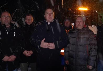 Николоски: На ниво на држава сите патни правци се проодни и никаде нема застој