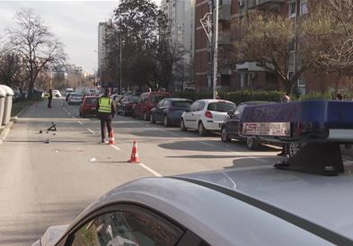Полицијата трага по возачот кој смртно прегази жена во скопски Капиштец и побегна