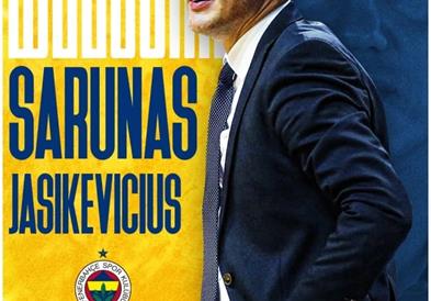 Јасикевичиус уште три години на клупата на Фенербахче