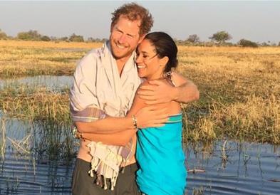 Видео: Меган Маркл се приклучи на виралниот тренд од 2016 година, објавува романтично видео со Хари