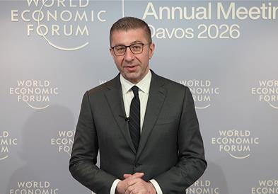 Мицкоски во Давос на состанок со сопственикот на компанијата „4IG“, најавени инвестиции од 100 милиони евра