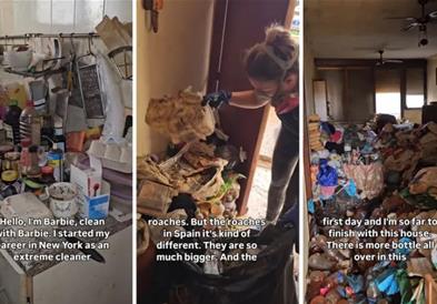 Исчистила многу куќи, но во Шпанија останала без зборови: Старица живеела во куќа полна со измет и лебарки (ВИДЕО)