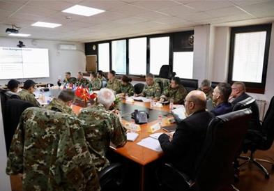 Средба на претставници од ЦУК, МО, Армијата и членови на Асоцијацијата на одбранбени аташеи акредитирани во државата
