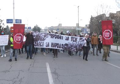 „Профит за Усје- болест за народот“- протест во Скопје против загадениот воздух 