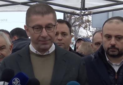 Мицкоски: Започна изградбата на булеварот Македонија, ќе се реши сообраќајниот метеж