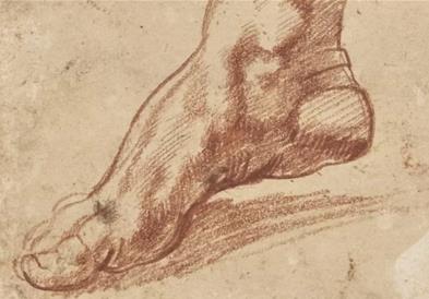 „Стопалото“ на Микеланџело собори рекорд на аукција- новооткриениот цртеж е продаден во САД 