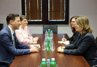 Божиновска оствари серија значајни средби со меѓународни партнери за унапредување на енергетиката и рударството