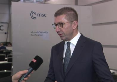 Мицкоски во Минхен: Не ни треба процес без крај, туку заслужена и предвидлива европска иднина