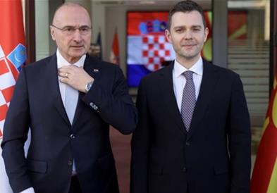 Хрватски медиуми за посетата на Грлиќ Радман: Македонија е пример за углед според реформите на патот кон ЕУ 