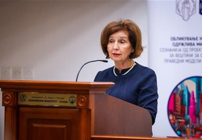 Сиљановска-Давкова на презентација на проектот Skills4Justice: „Извозот на мозоци“ остава длабоки лузни