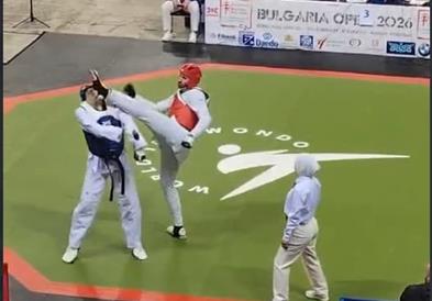 Дејан Георгиевски со нокаут го почна меѓународниот турнир во Бугарија (ВИДЕО) 
