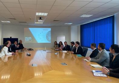 Директорот на Дирекцијата за ТИРЗ, Гоце Димовски во посета на фабриката Кемет во ТИРЗ Скопје 1