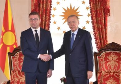 Мицкоски: Набргу во Скопје прв состанок со претседателот на Турција, Реџеп Таип Ердоган