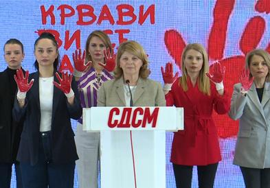 Шукова: Крвави ви се рацете, оставка од Тошковски за загубените животи