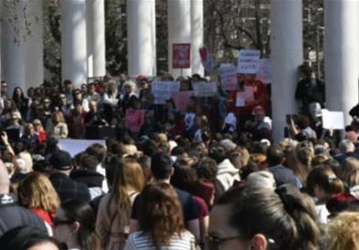 „Нема да нè снема“ – Осмомартовски марш за женските права во Скопје