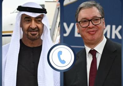 Вучиќ разговараше со Бин Зајед за ситуацијата на Блискиот Исток: Важно е да се зачува дијалогот