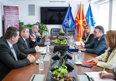 Средба Филков-Маричиќ, тема реформите во изборното законодавство и соработката меѓу Министеството за правада и ДИК