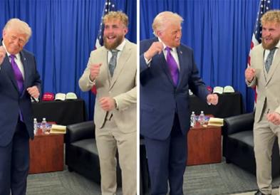 Јутјуберот Џејк Пол се пофали како танцува со Трамп, сите ја коментираат височината на претседателот (ВИДЕО)