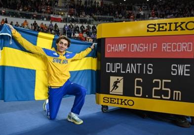 Четврто злато за Дуплантис со нов рекорд на светски првенства