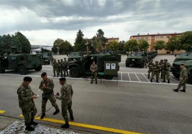 Презентација на лесни оклопни возила „страјкер“ набавени од САД