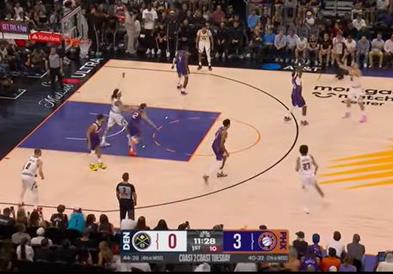 Видео: Денвер го победи Феникс на гости, Јокиќ оствари трипл-дабл