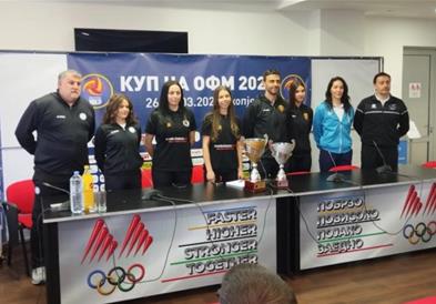 Екипите учеснички во женскиот одбојкарски Ф4 турнир најавија максимална борбеност за вредниот трофеј